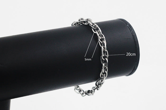 Bracelet chainette argent