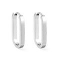 Boucle d'oreilles mélo argenté