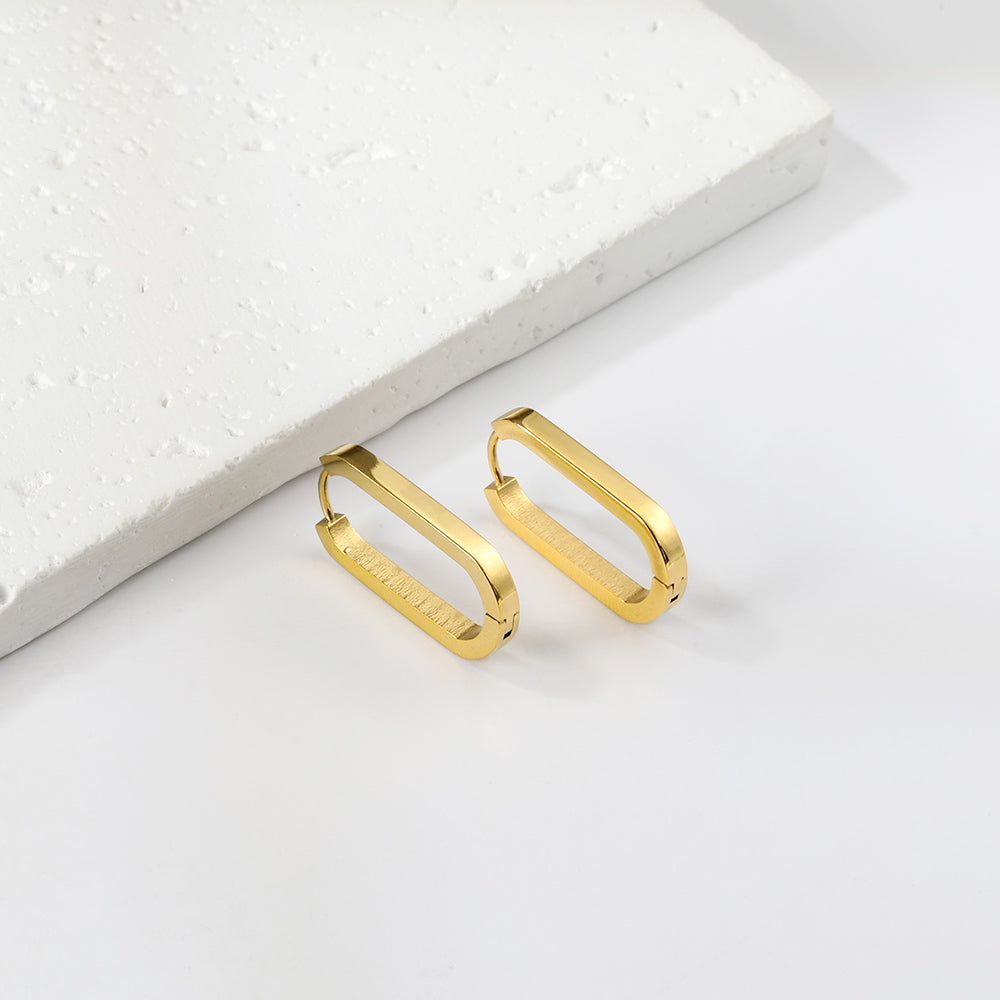 Boucles d'oreilles mélo dorée