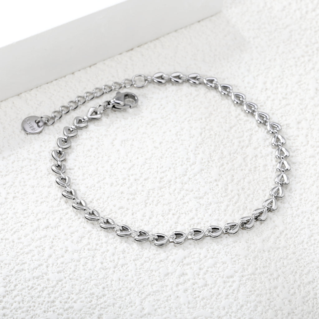 Bracelet love argent