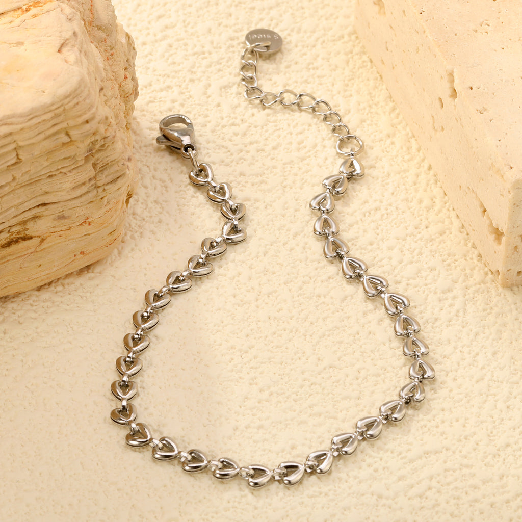 Bracelet love argent