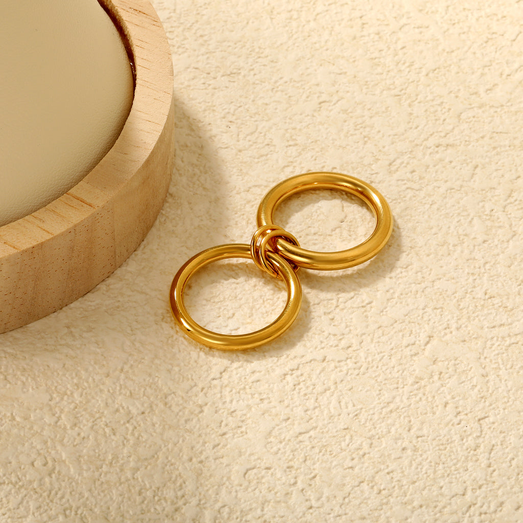 Bague together dorée