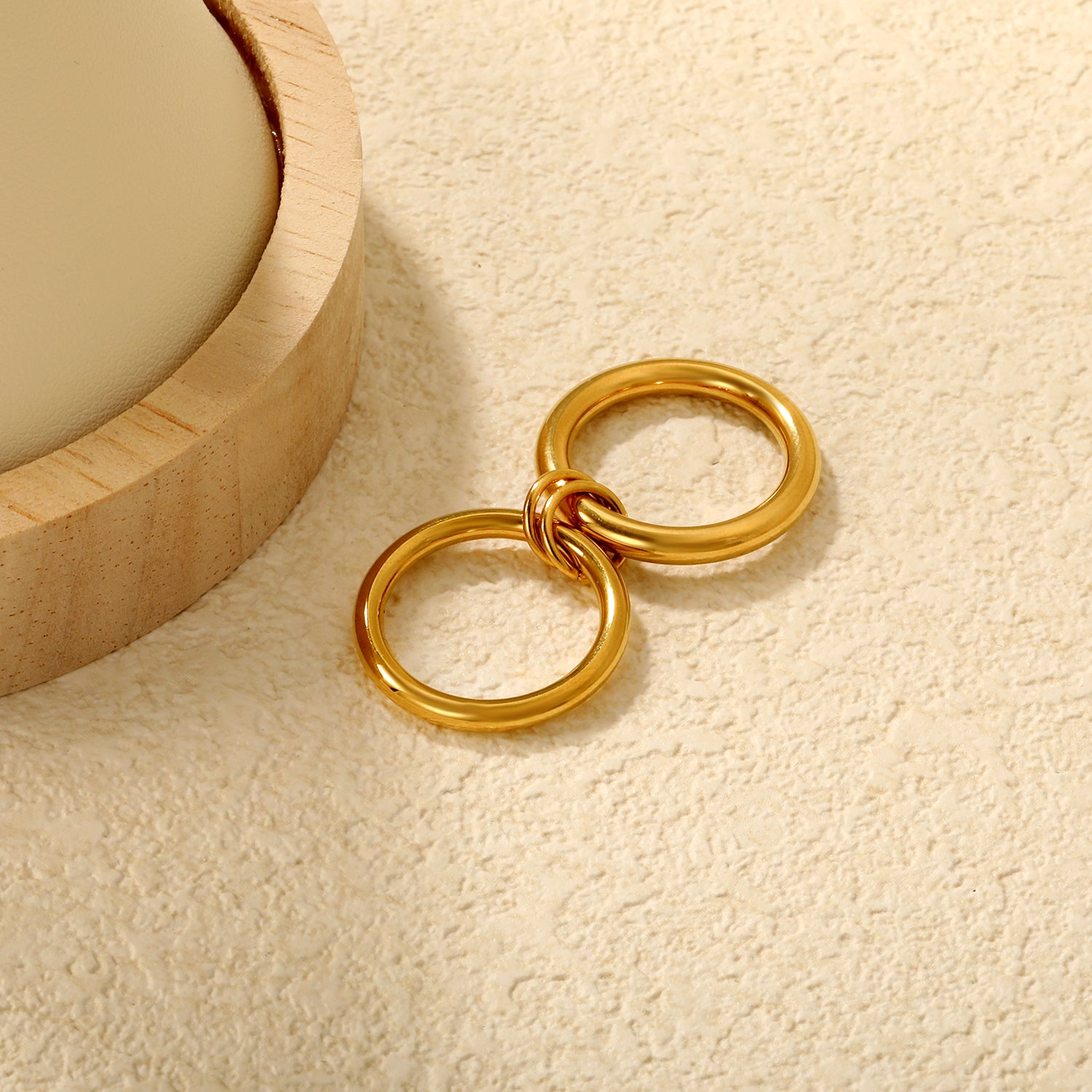 Bague together dorée