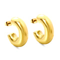 Boucles d'oreilles Émilie dorée