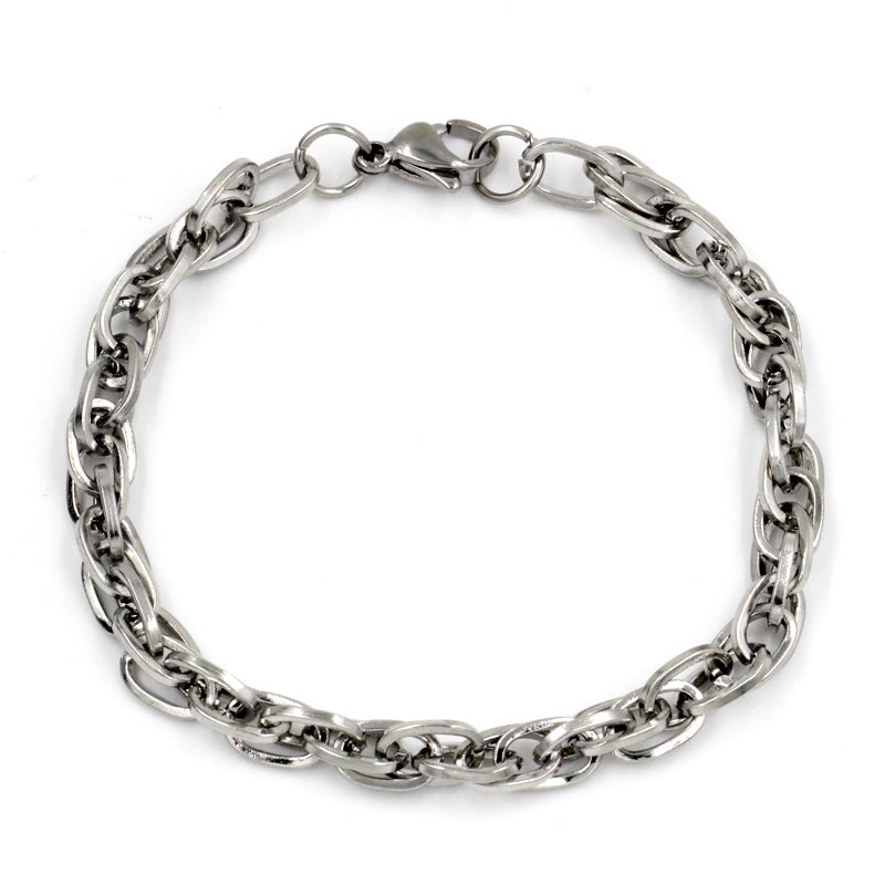 Bracelet chainette argent