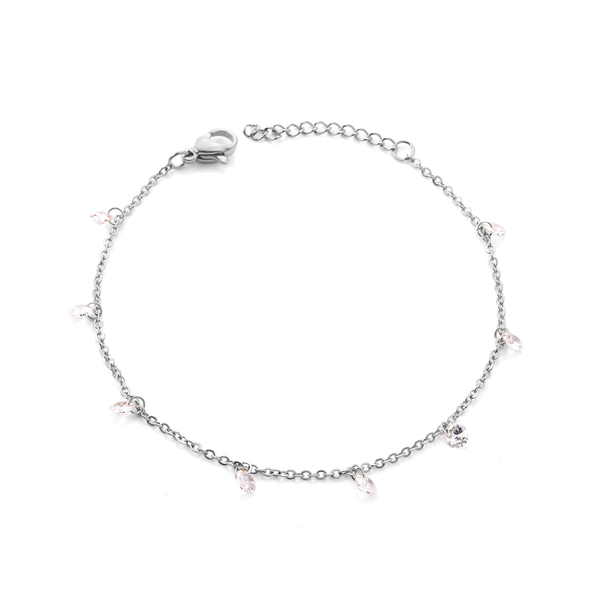 Bracelet brillant argent