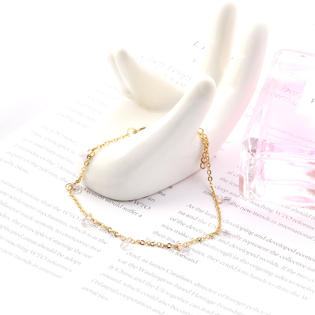Bracelet brillant dorée