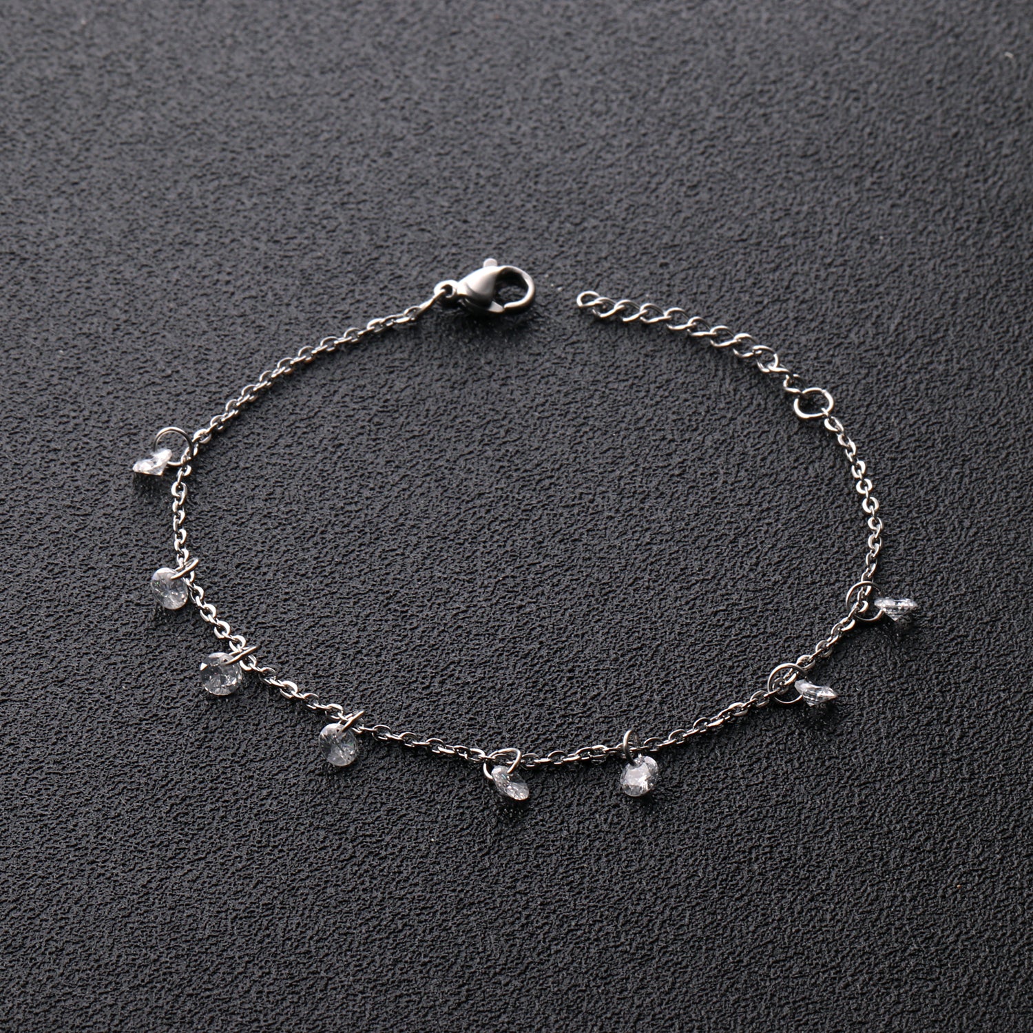 Bracelet brillant argent