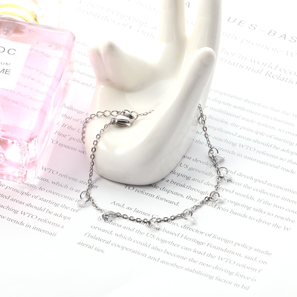 Bracelet brillant argent