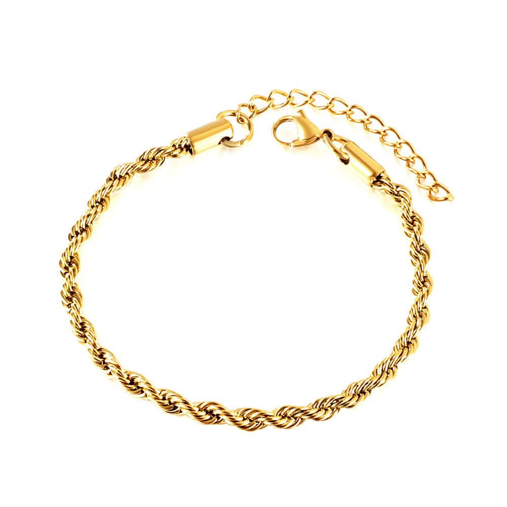 Bracelet Twist dorée