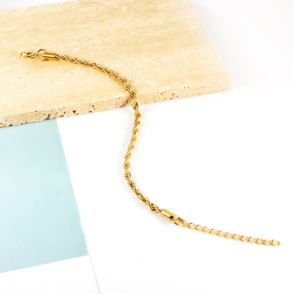 Bracelet Twist dorée