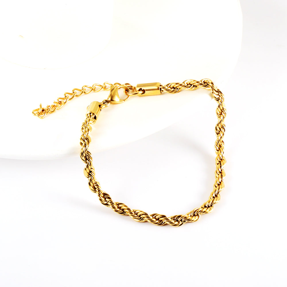 Bracelet Twist dorée