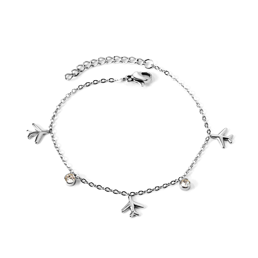 Bracelet voyage charms argent