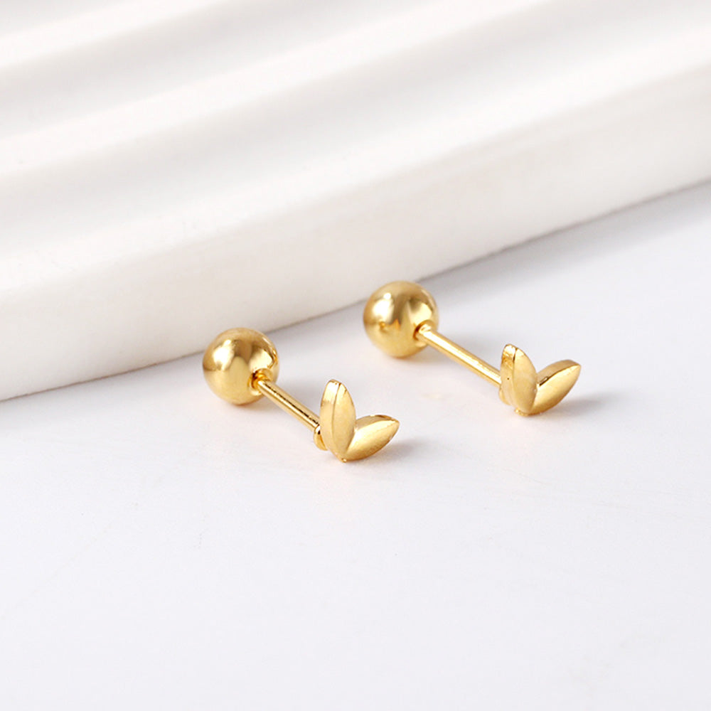 Boucles d'oreilles fly dorée