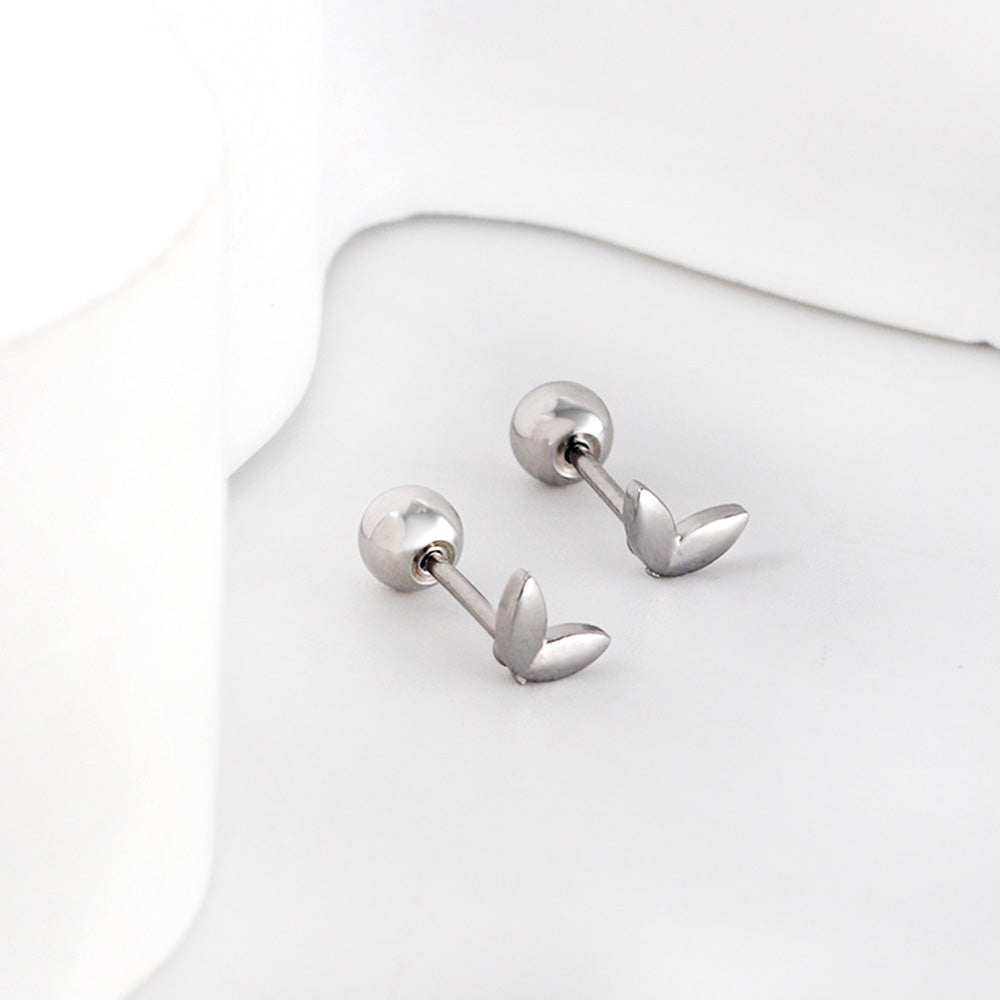 Boucles d'oreilles fly argenté