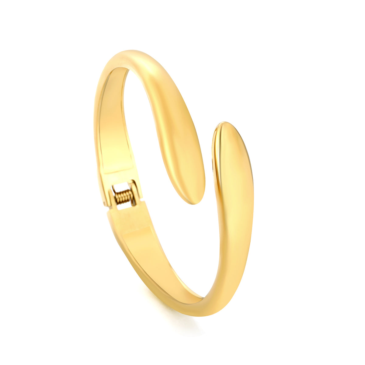 Bangle entournée dorée