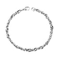 Bracelet chainette argent